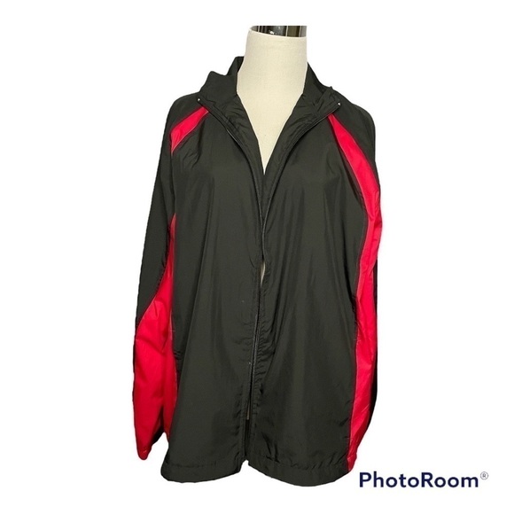 Sport Tek by Port Authority Ladies Invitational Pool Society red/black size L - Picture 3 of 8